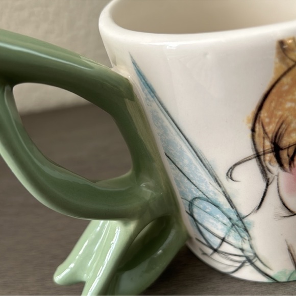 Feminine Girly Disney Tinkerbell coffee mug in gorgeous Pastel colors - Picture 6 of 7